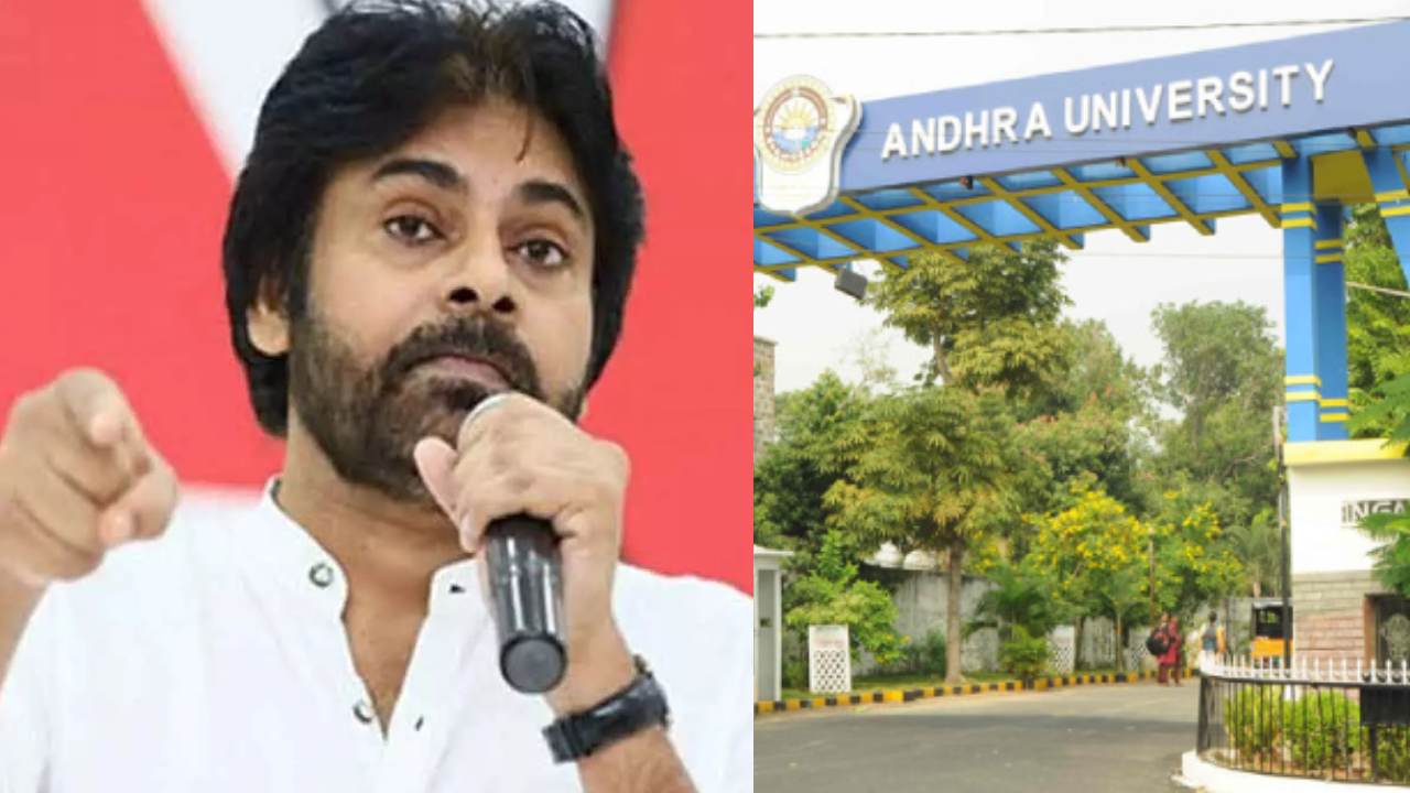 Pawan Kalyan Sensational Comments on Andhra University goes viral