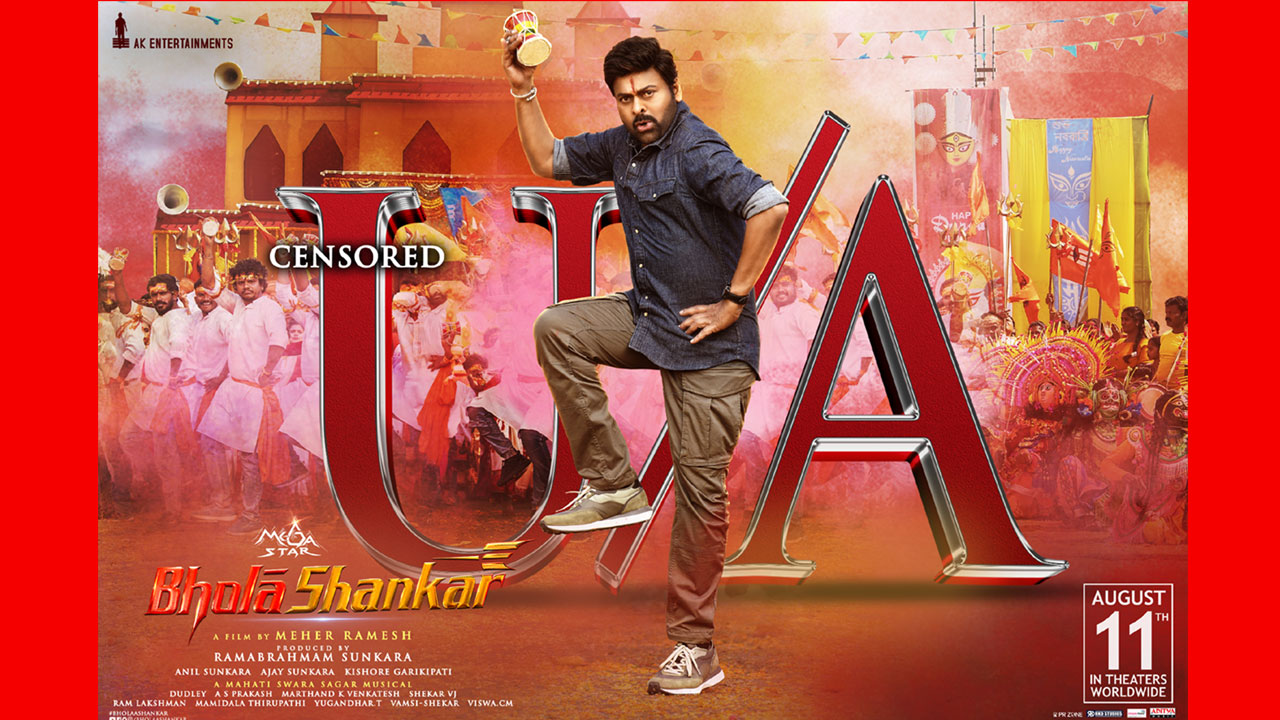 bhola shankar censor certificate