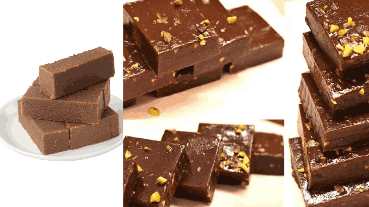 How to prepare Chocolate Mysore Pak in Home simple Recipe