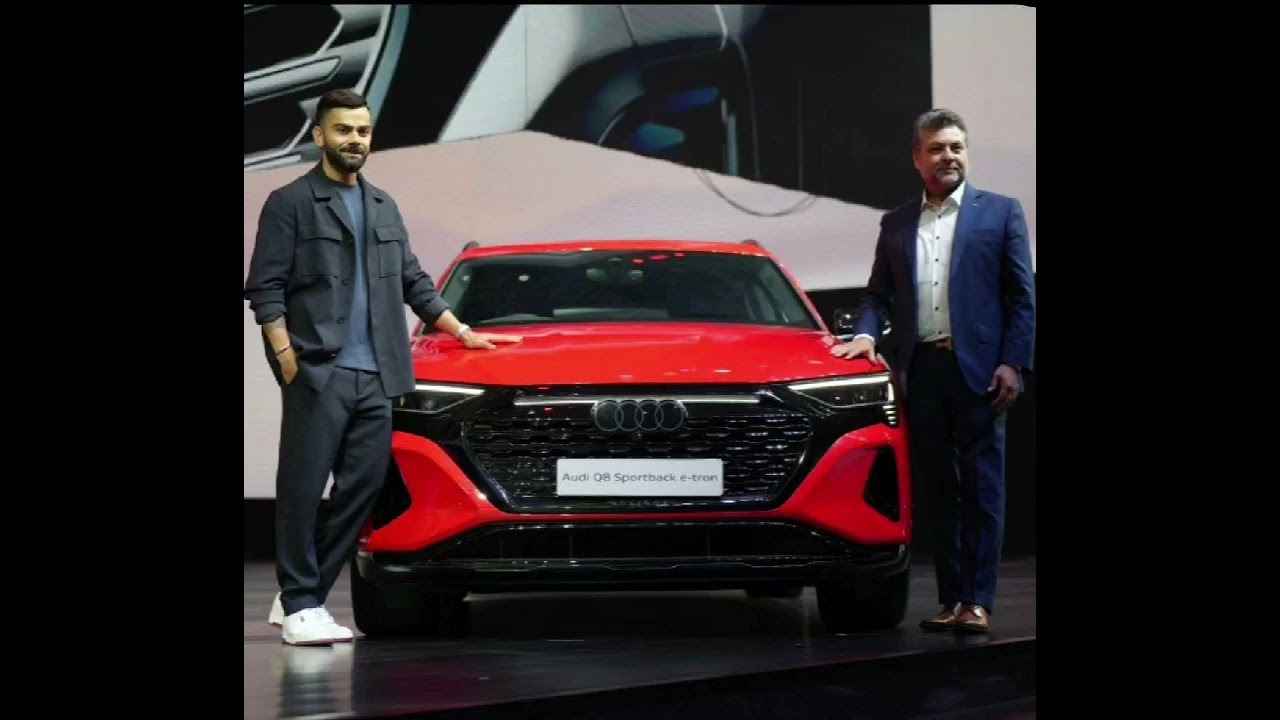 Kohli Launch Audi Q8 E-Tron