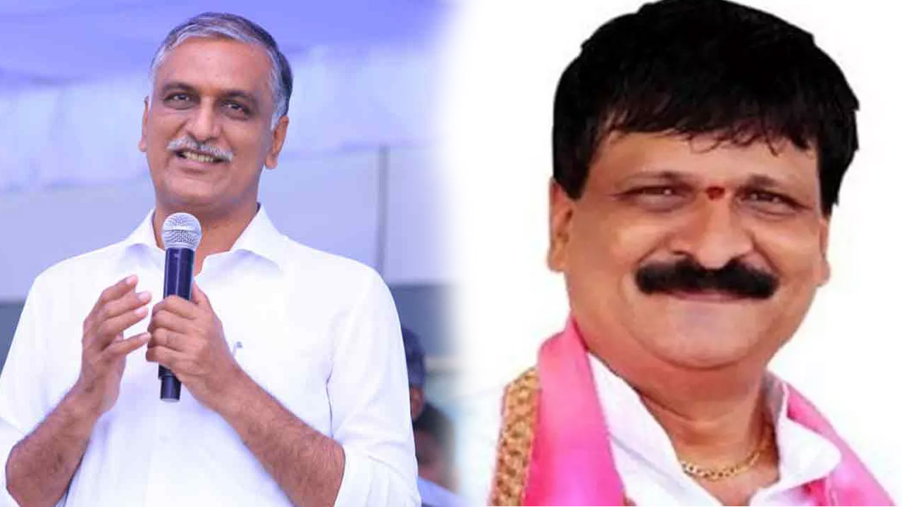 Mynampally Hanumantha Rao sensational comments on minister harish rao