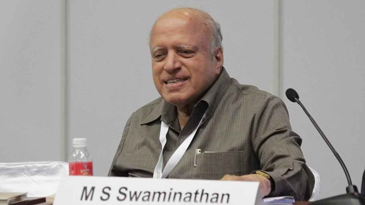 MS Swaminathan Passed Away