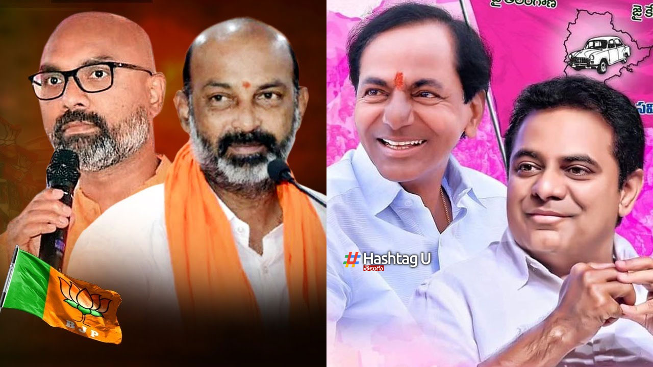 BJP Target on KCR KTR