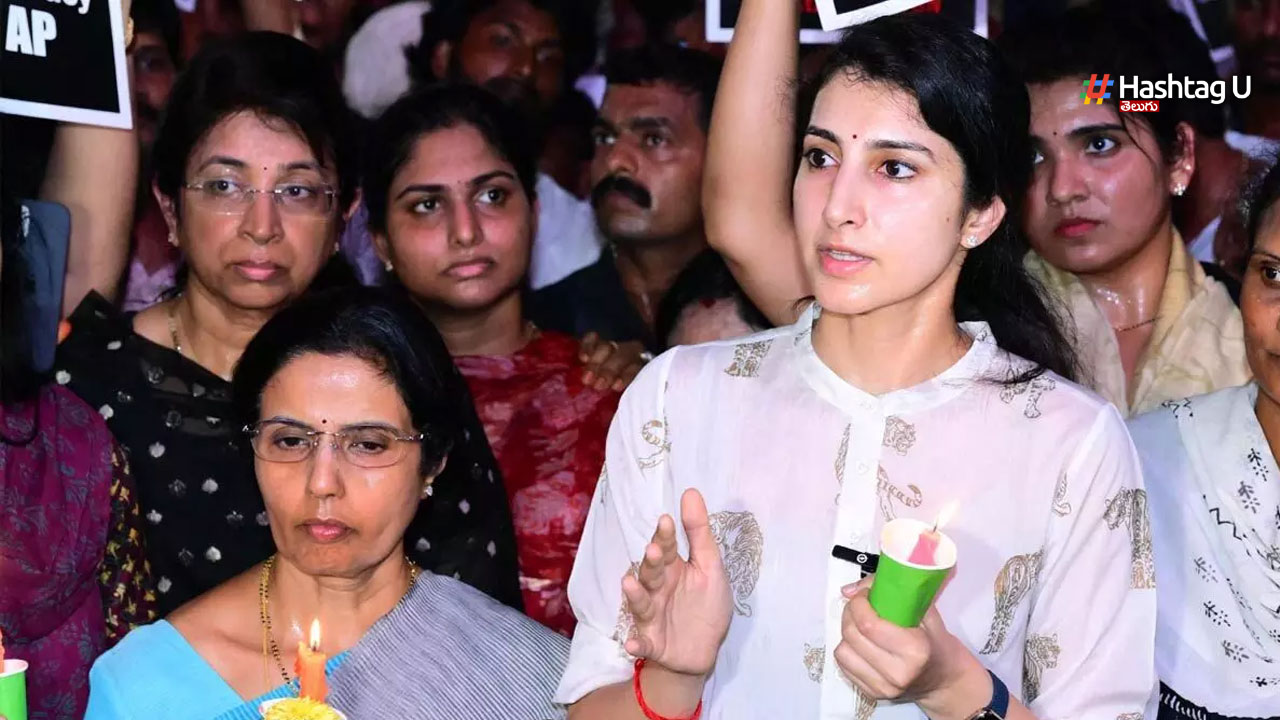 nara brahmani fire on YCP Leaders