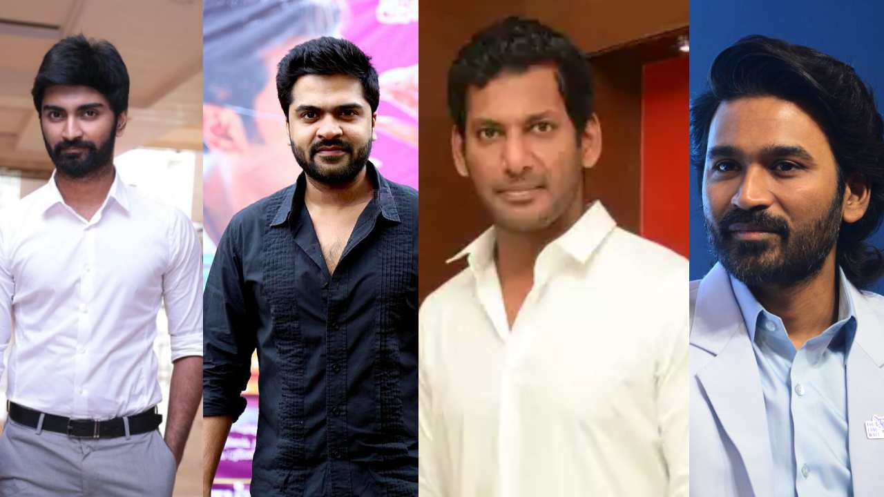 Tamil Film Producers Council wants to show red card to heros Dhanush Adharva Shimbu and Vishal