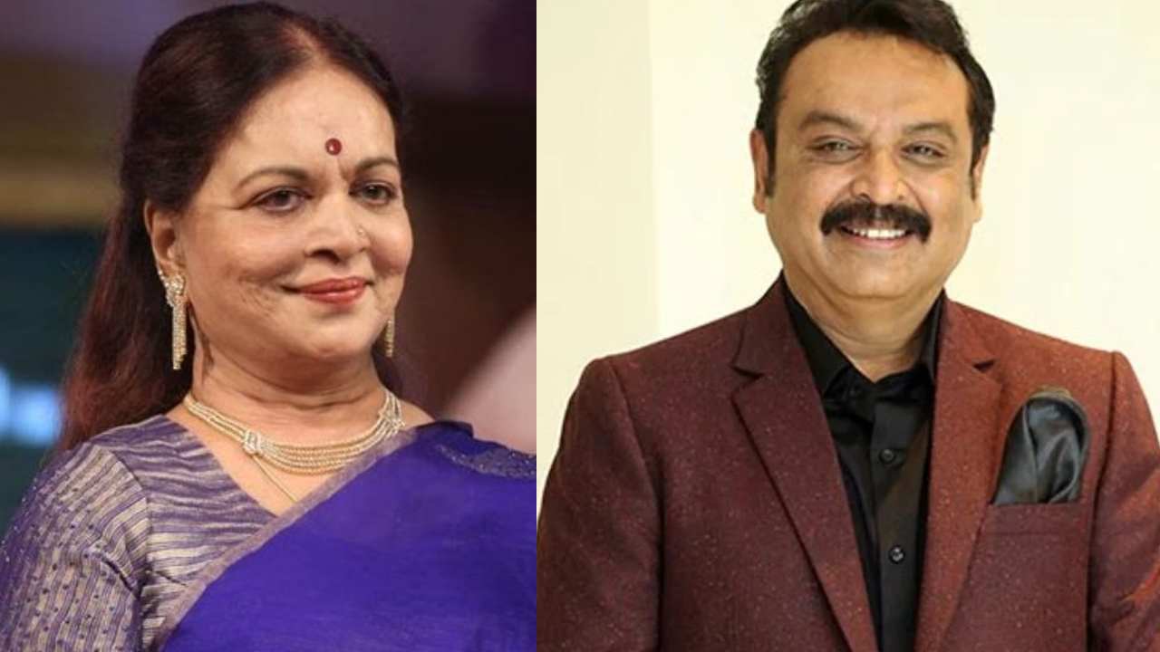 Vijaya Nirmala Properties shared to two Heros