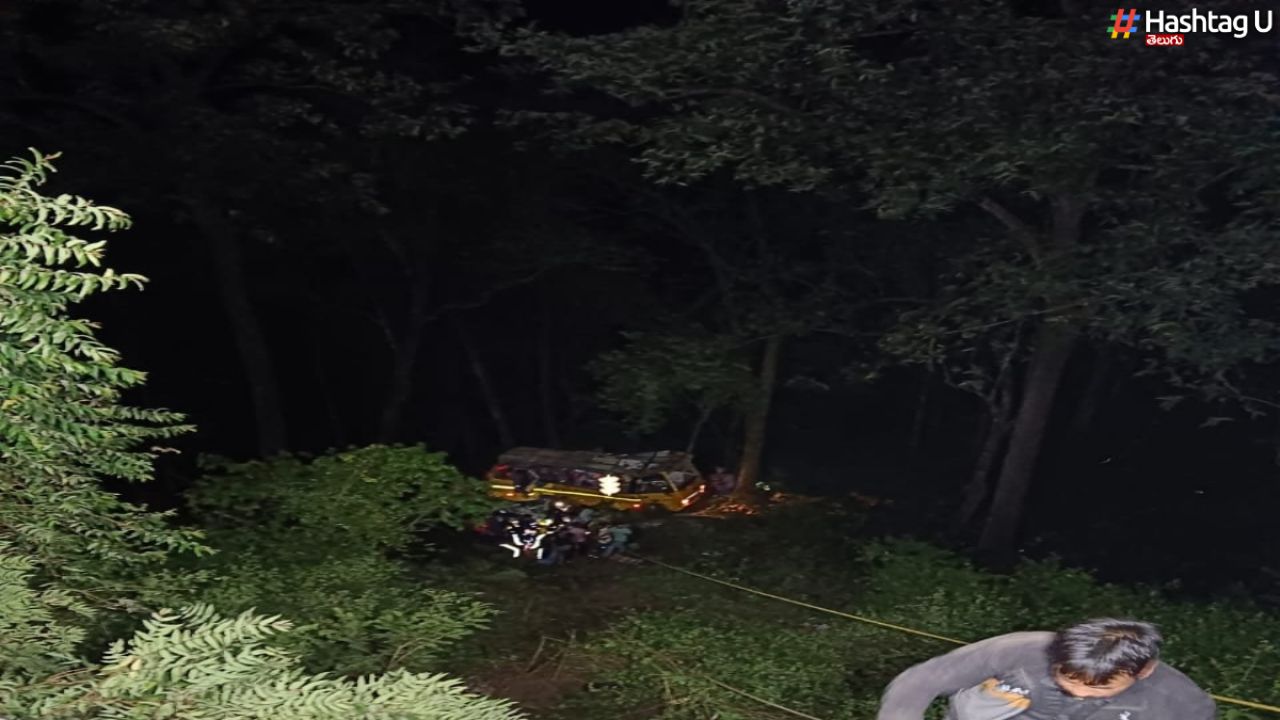 Bus Fell Into Valley