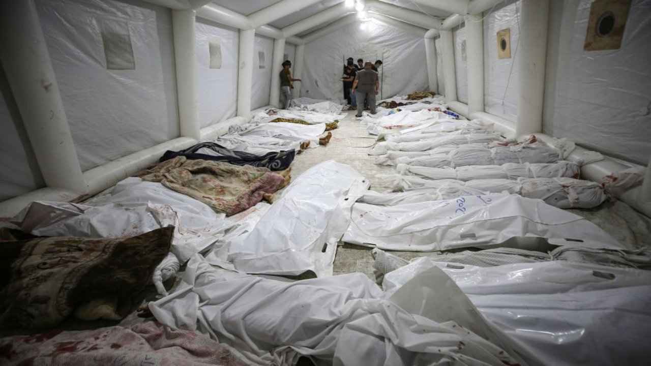 Bomb Attack On Gaza