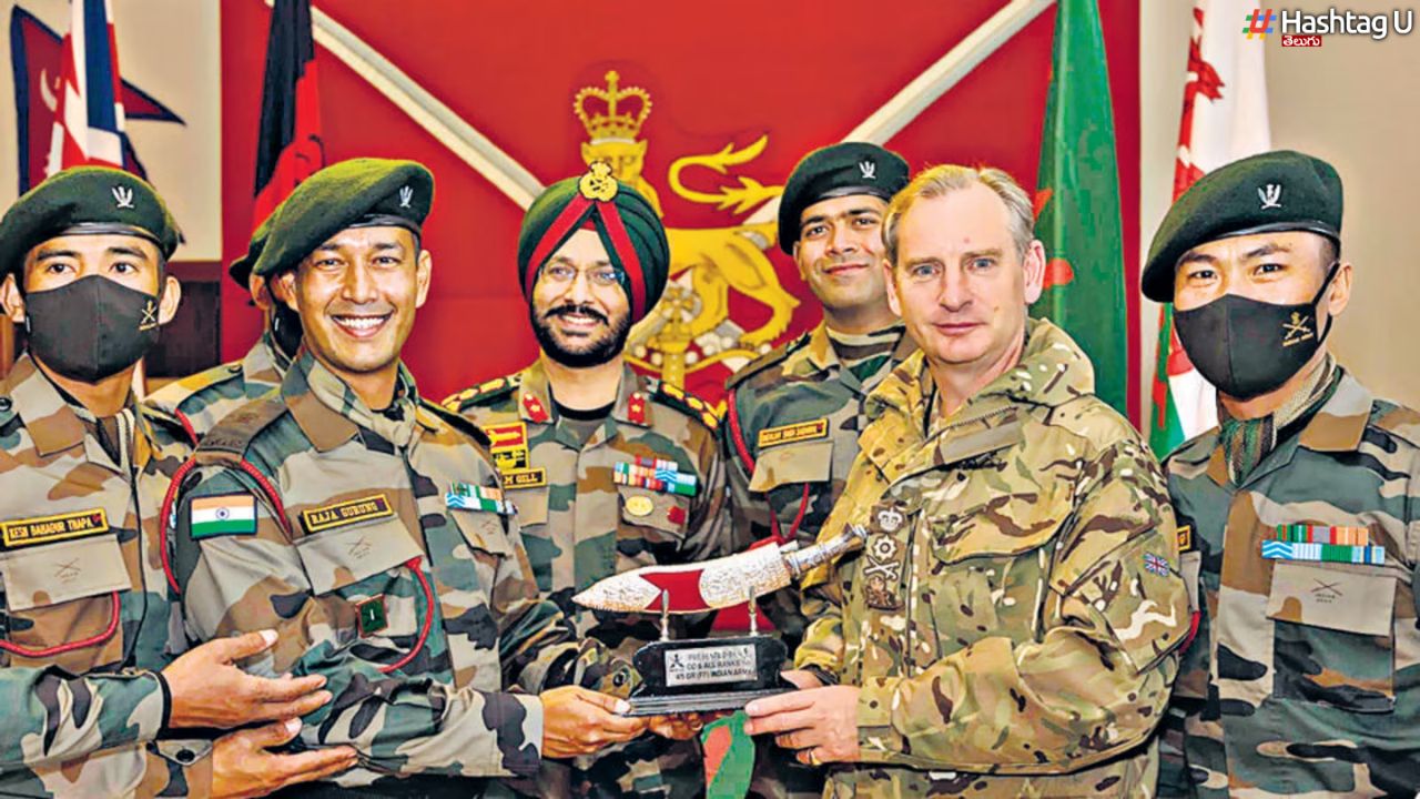 Gold Medal To Indian Army