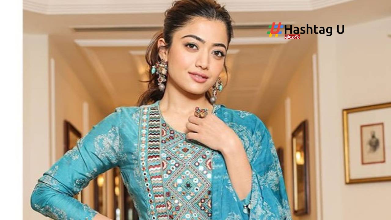 Rashmika Mandanna Dance for Thalapathi Ranjithame song at event Video Goes Viral