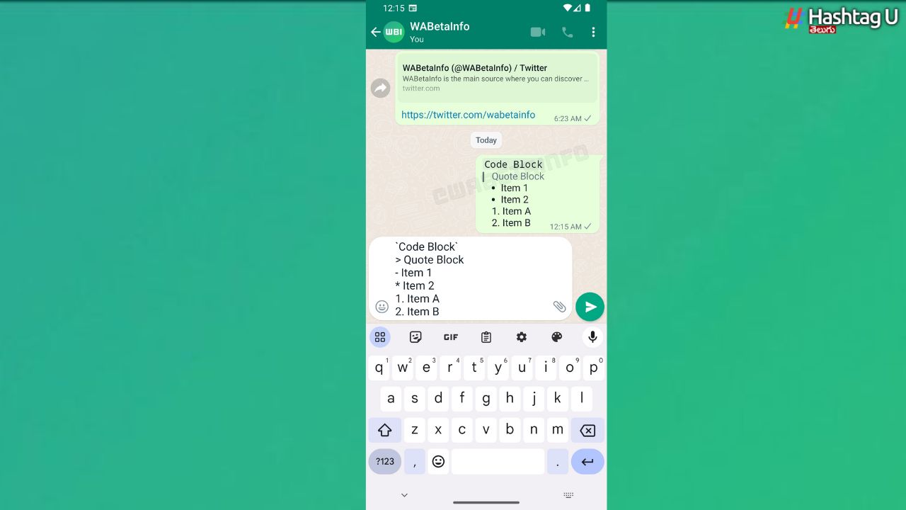 Whatsapp Feature