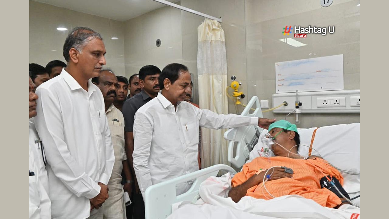 kcr visited mp kotha prabhakar reddy