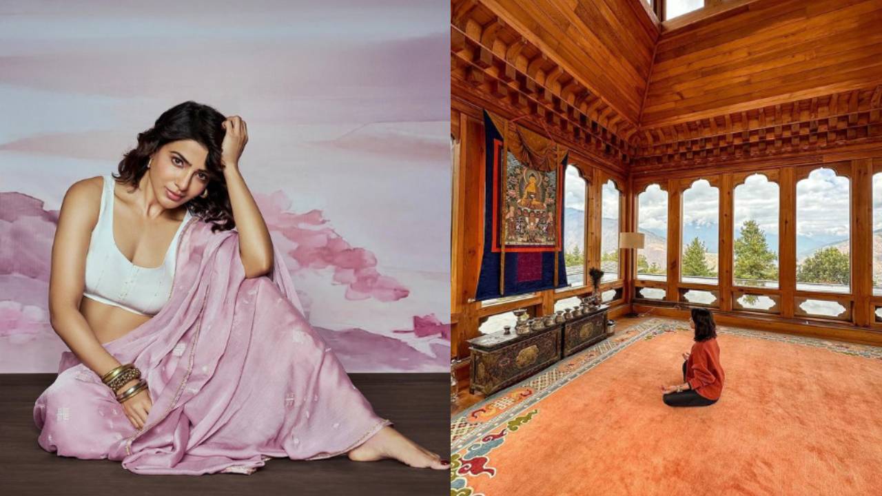 Samantha went to Bhutan for Ayurveda Treatment