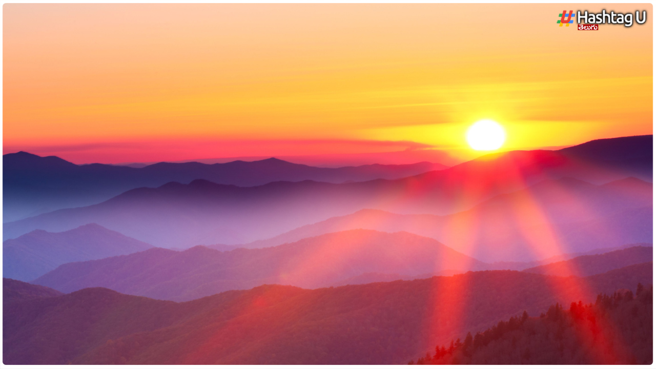 If You Do This At Sunset, You Will Be Lucky.