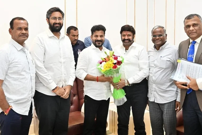 CM Revanth With Balayya