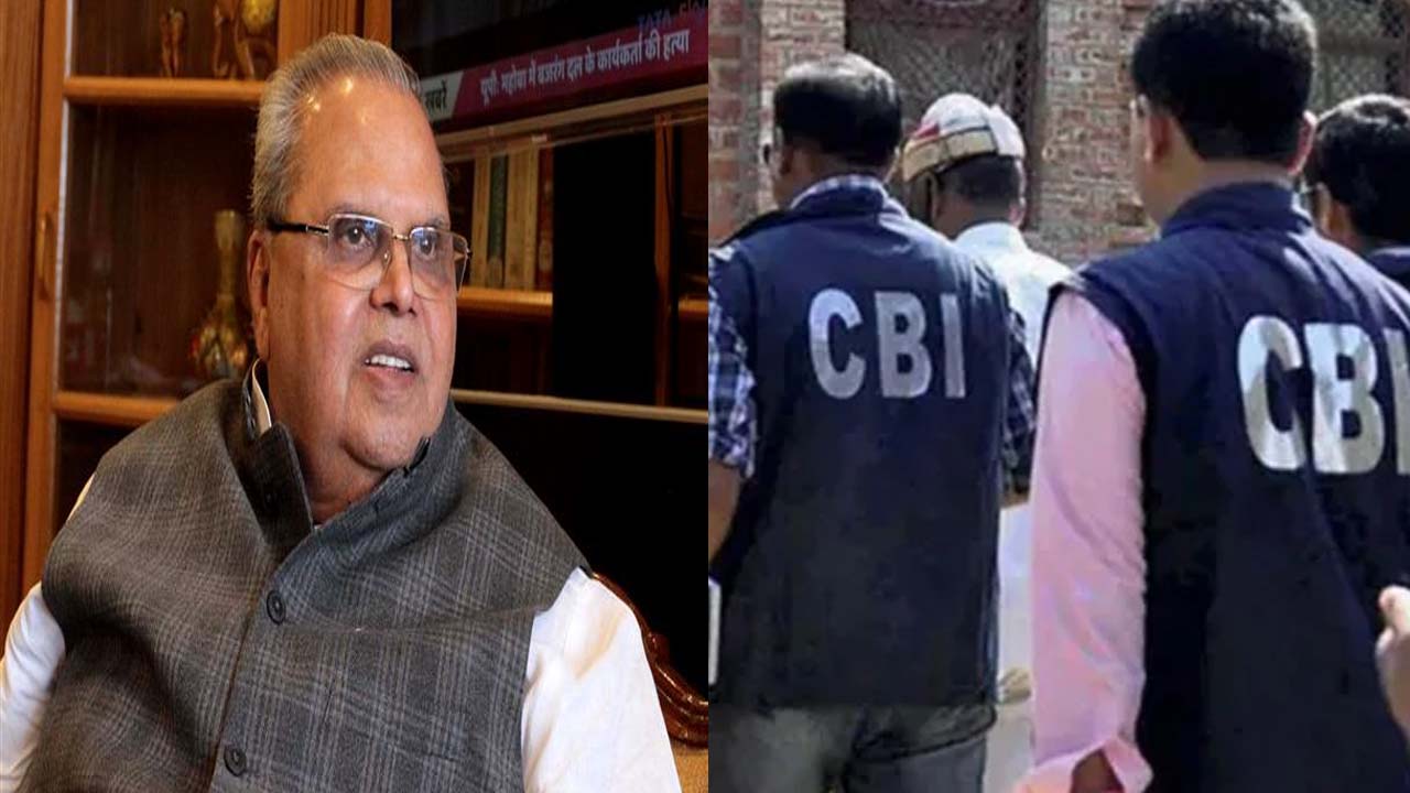 Cbi Searches Former Governor Satya Pal Malik's Residence