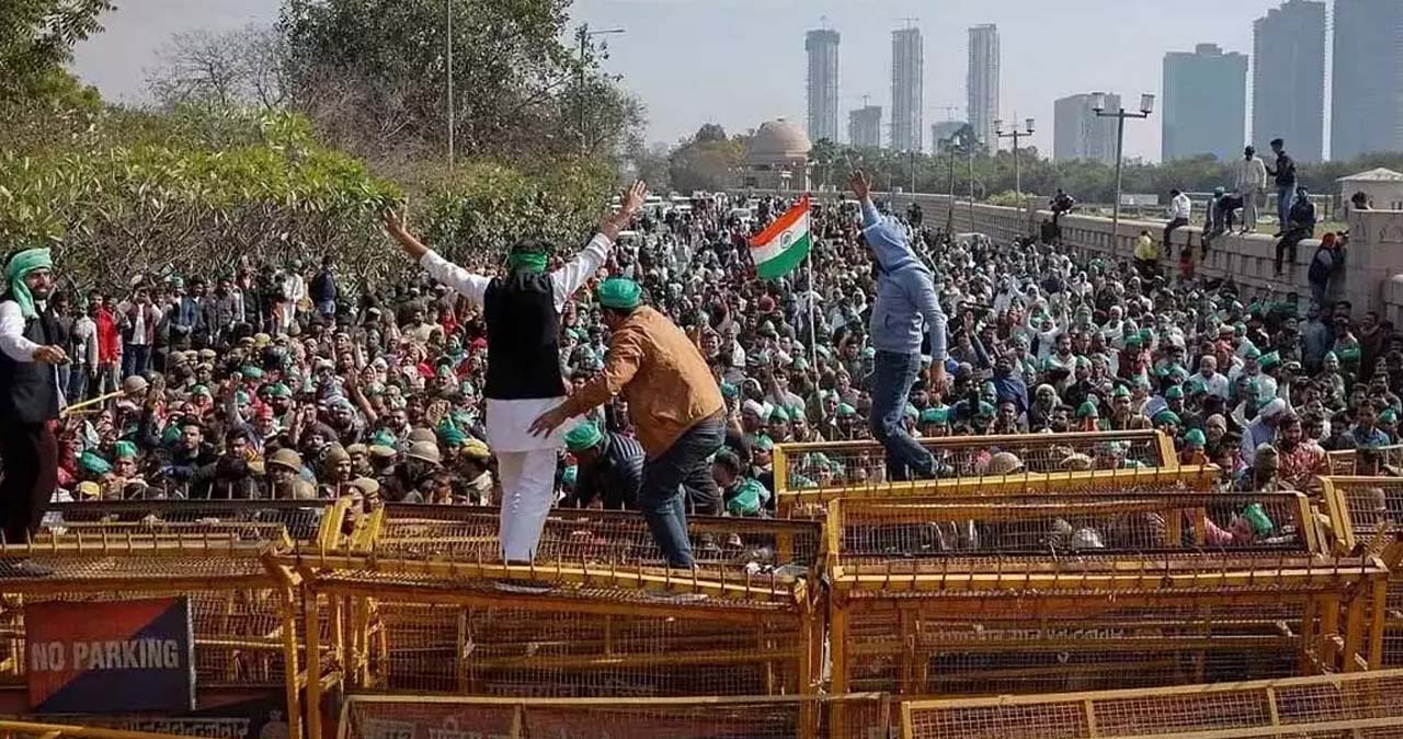 Farmers ‘chalo Dilli' Protest.. Delhi Police Imposes Section 144, Tightens Security Till 12 March