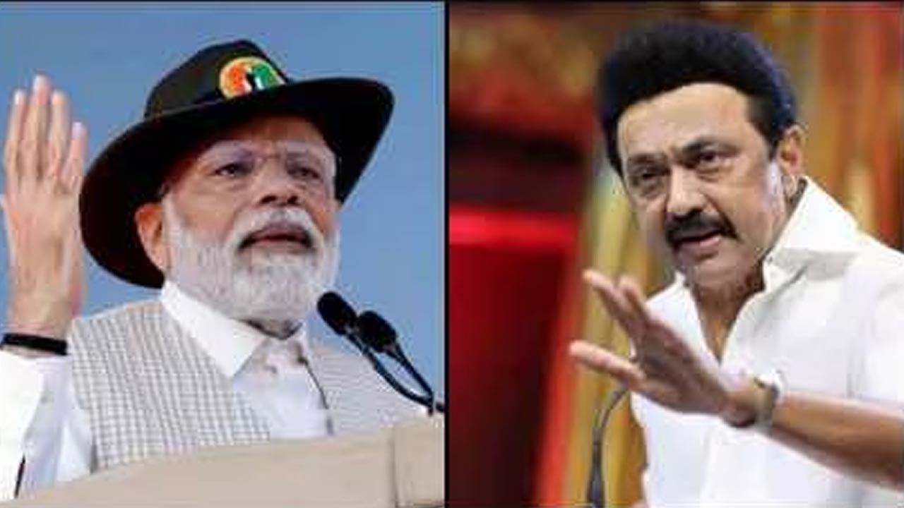 Cm Mk Stalin Challenged Pm 