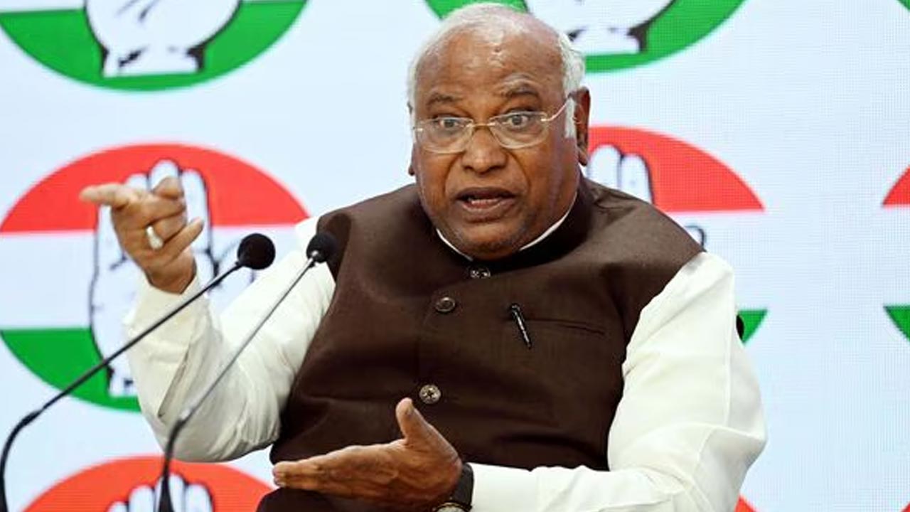 Congress Chief Mallikarjun 