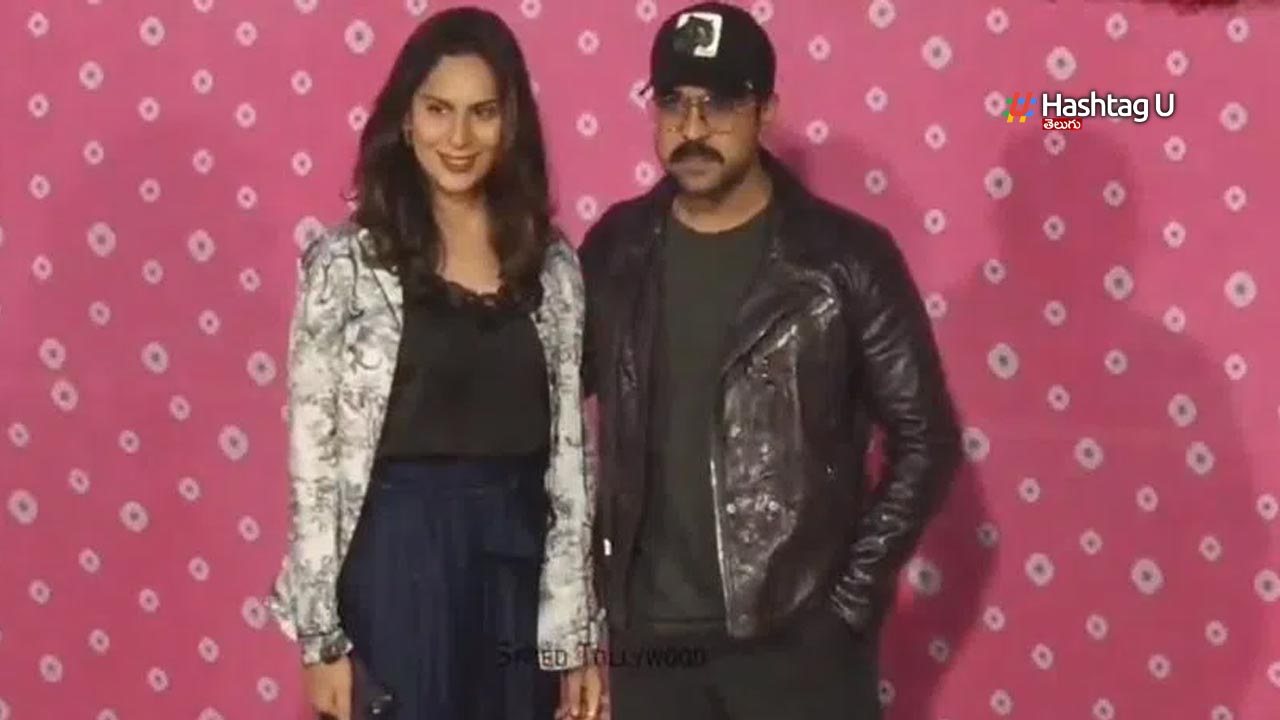 Ram Charan At Anant Ambani 