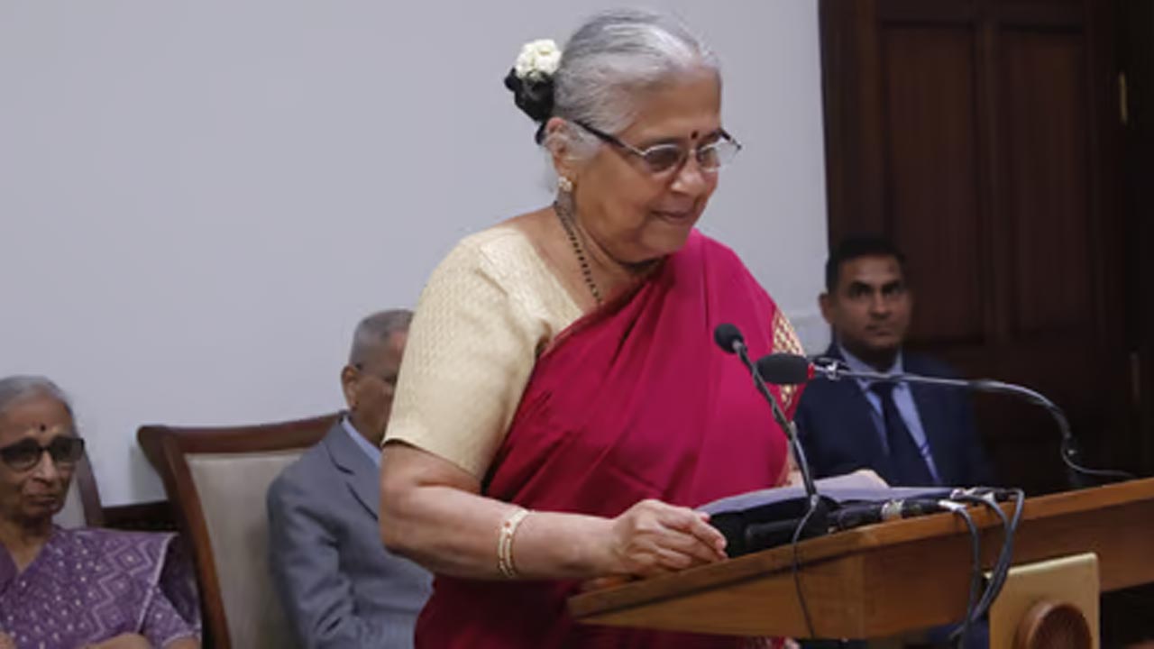 Sudha Murthy Sworn In As Ra