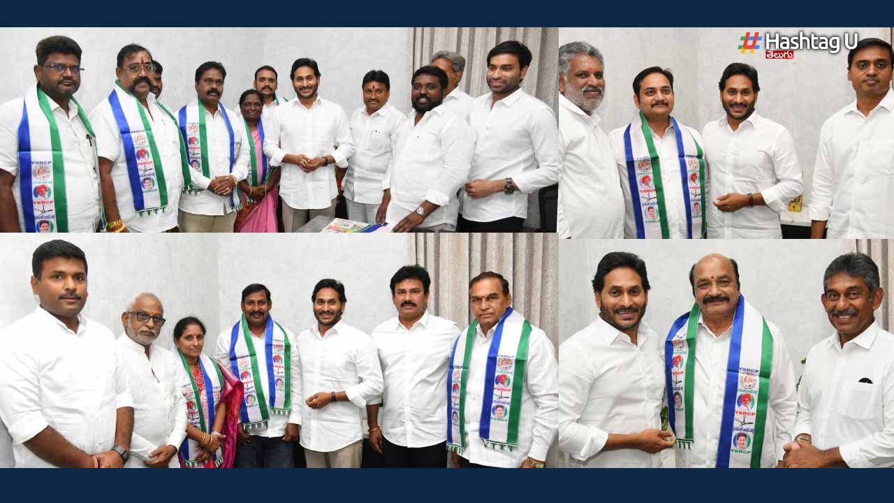 Tdp Janasena Leaders Joined Ycp