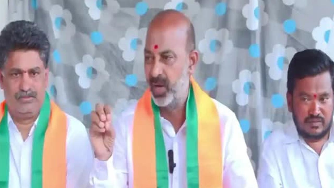 Bandi Sanjay Comments On Br