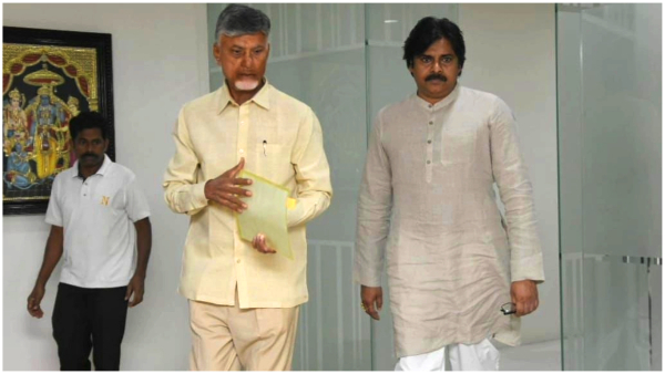 Pawan Meets Chandrababu