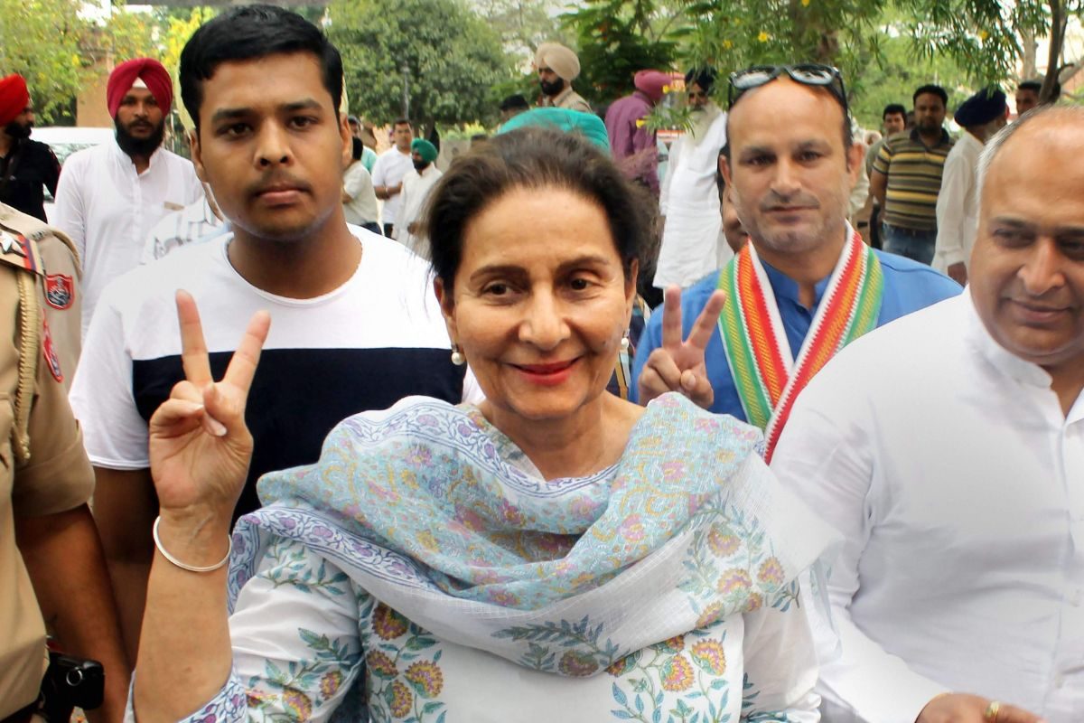 MP Preneet Kaur