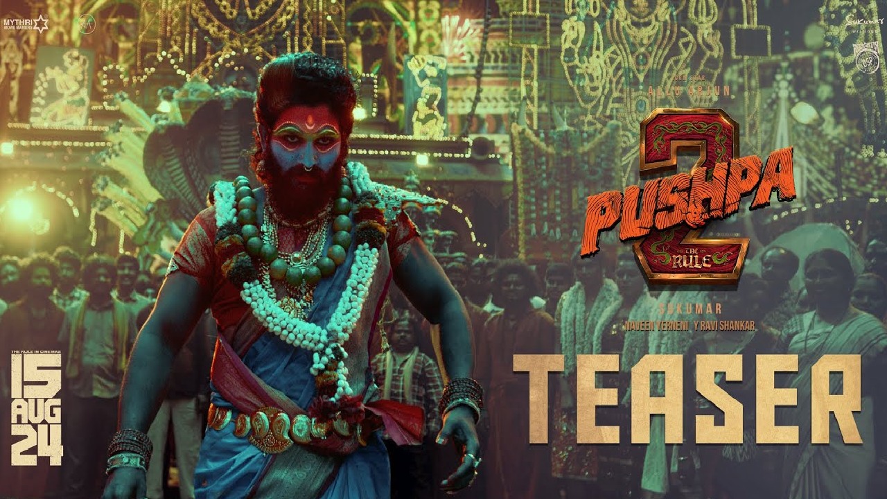 Allu Arjun Pushpa 2 Teaser