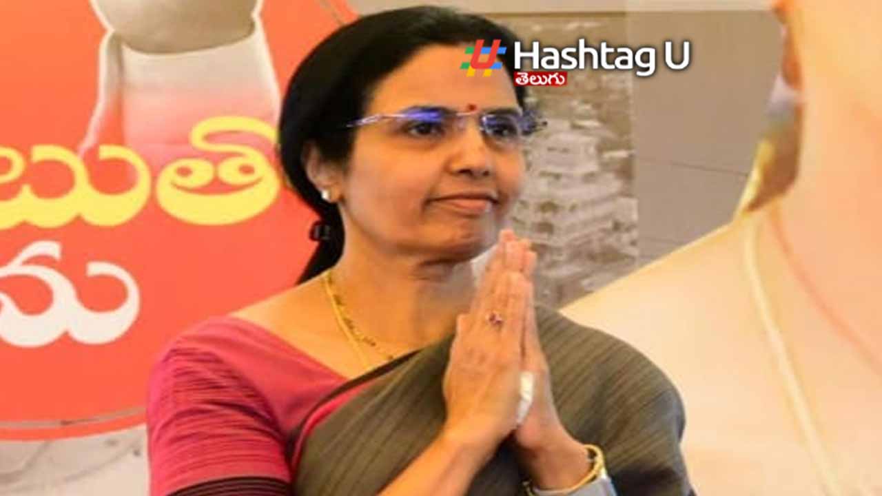 Telugu Bhuvaneshwari nominated on behalf of Chandrababu