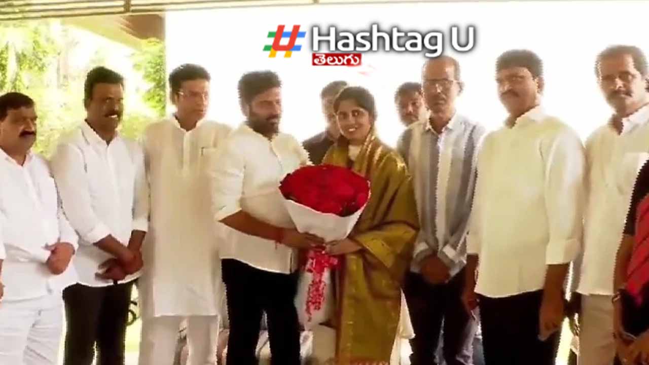 CM Revanth Reddy honored civil ranker Ananya Reddy