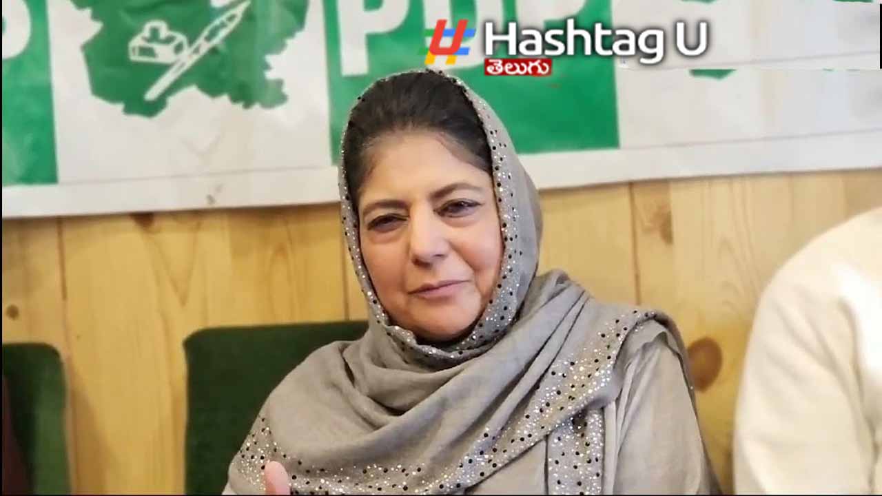 Mehbooba Mufti's PDP to contest valley's 3 LS seats
