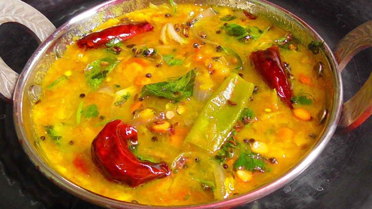pachimirchi tomato pappu