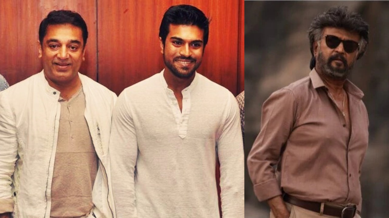 Ram Charan Rajinkanth Kamal Haasan In Indian 2 Audio Launch