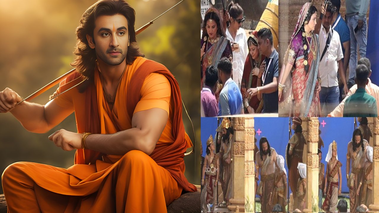 Ranbir Kapoor Ramayana Movie Shooting Photos And Videos Leaked