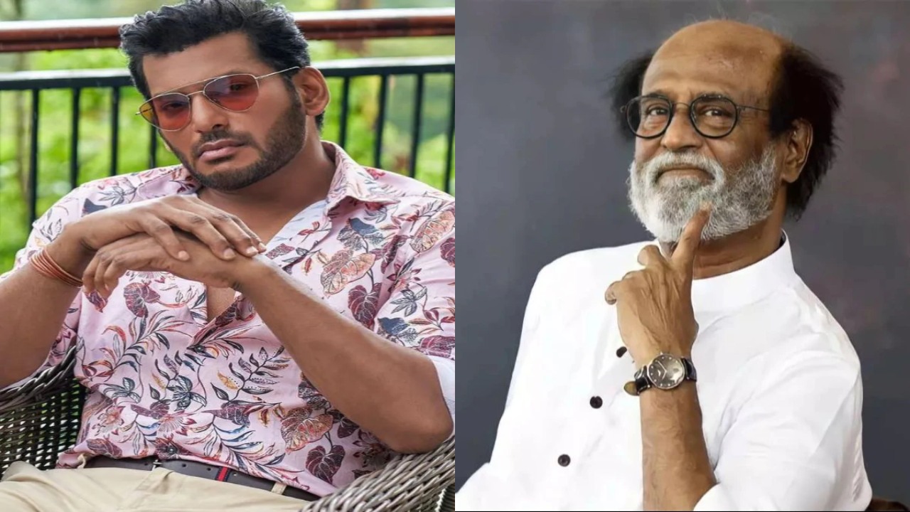 Rathnam Star Vishal Satire Comments On Rajinikanth Political Entry
