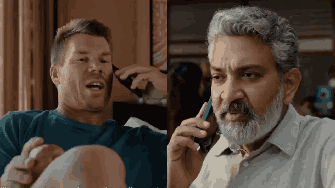 Rajamouli- David Warner