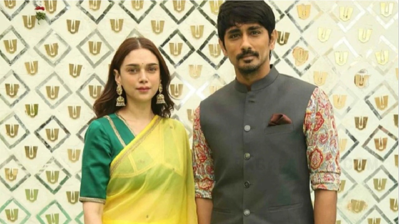 Siddharth Comments About Secret Engagement With Aditi Rao Hydari