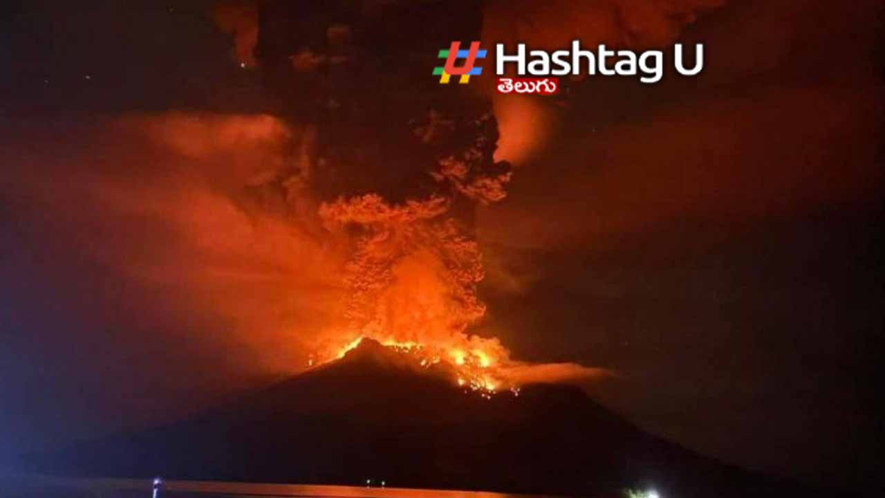 The Volcano Erupted Five Ti