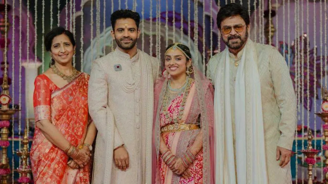 Venkatesh Second Daughter Havya Vahini Wedding Reception Food Items Video Gone Viral