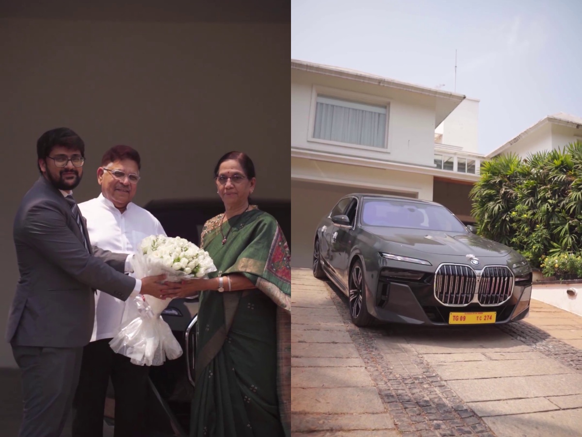 Allu Aravind Bmw Car