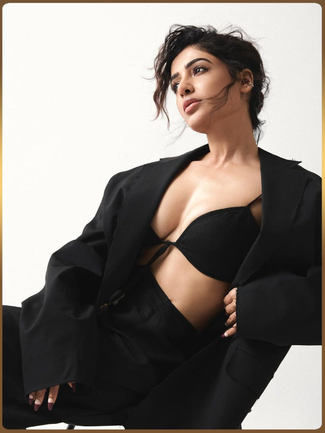 Samantha Ruth Prabhu : బ్లాక్ అవుట్ ఫిట్ లో రచ్చ చేస్తున్న సమంత