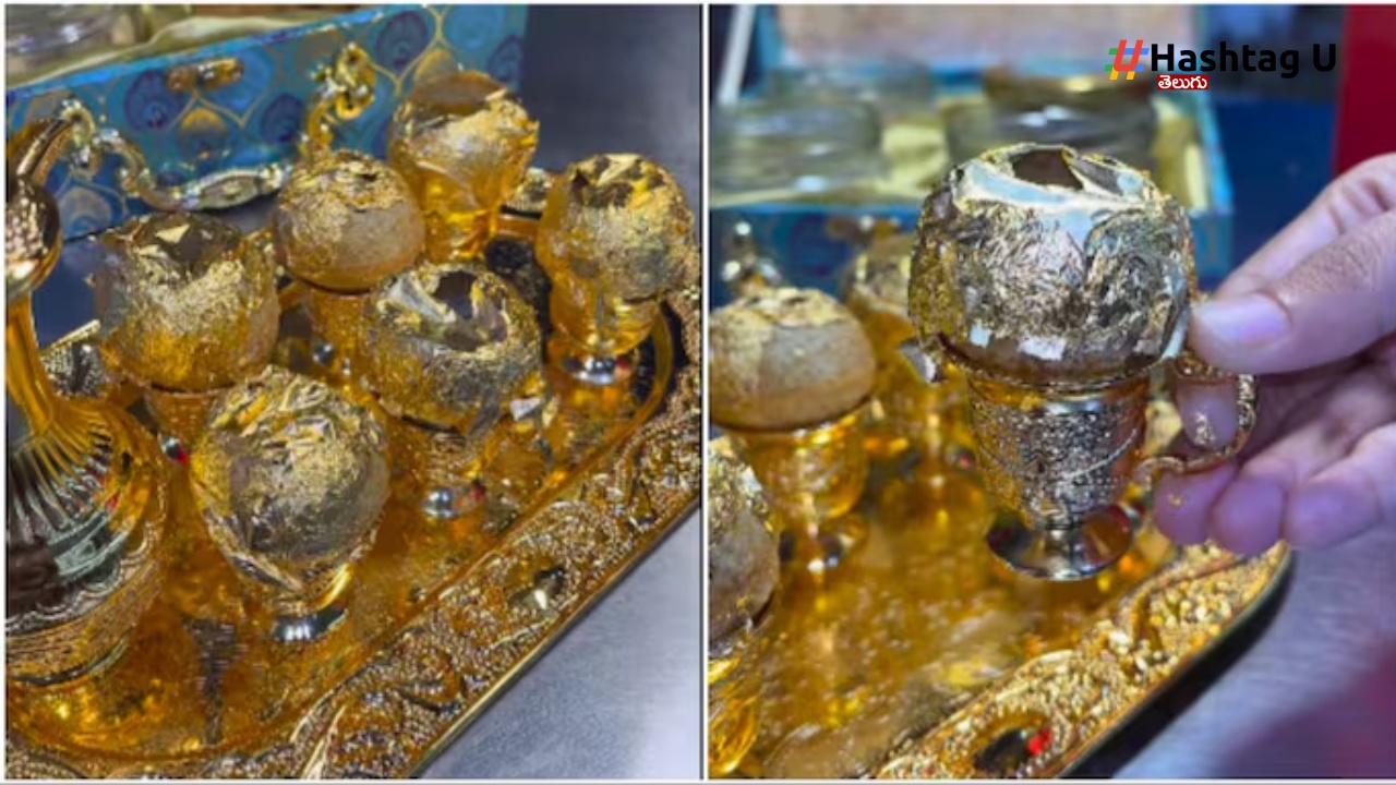 Gold Silver Panipuri