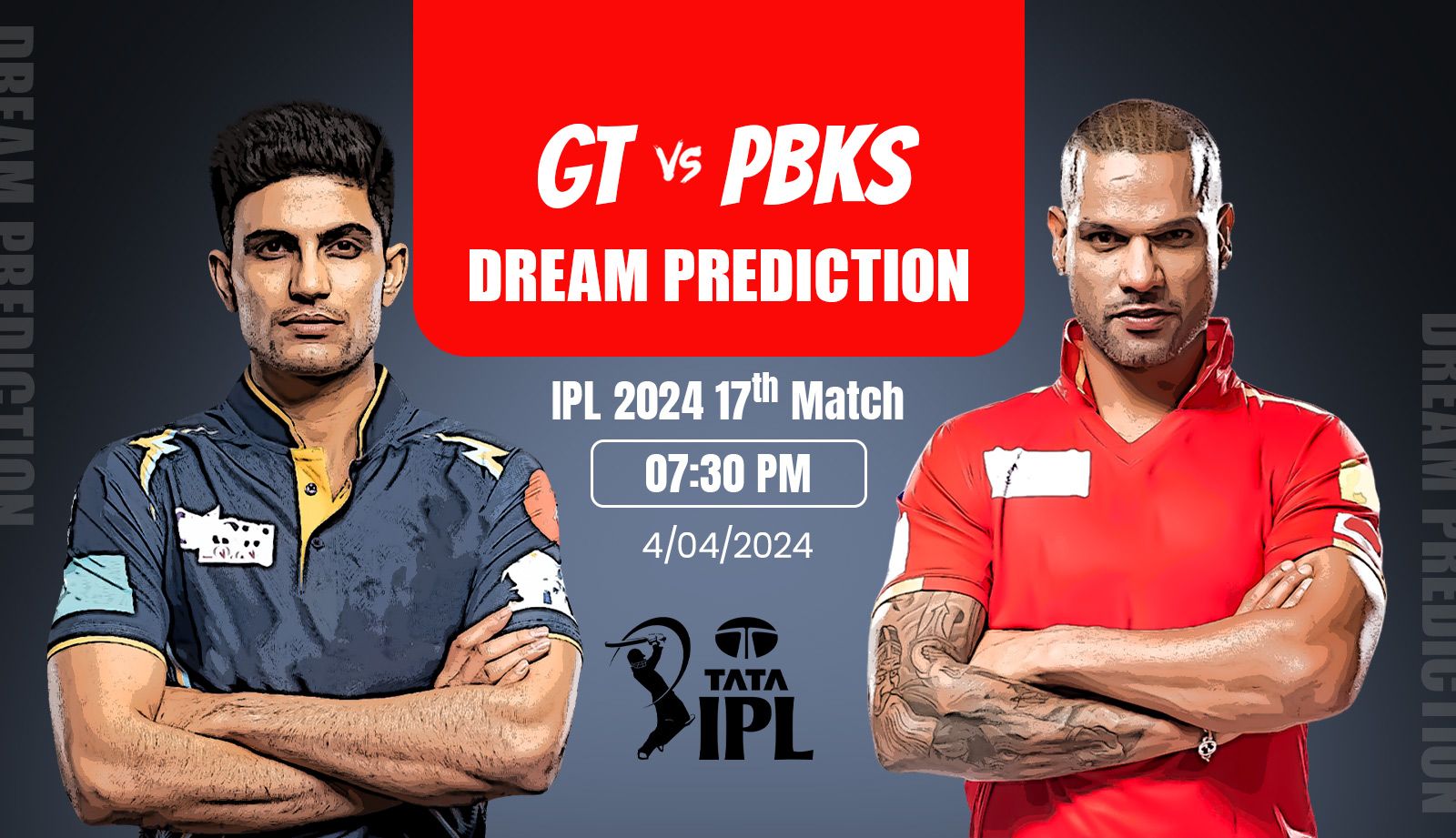 GT vs PBKS