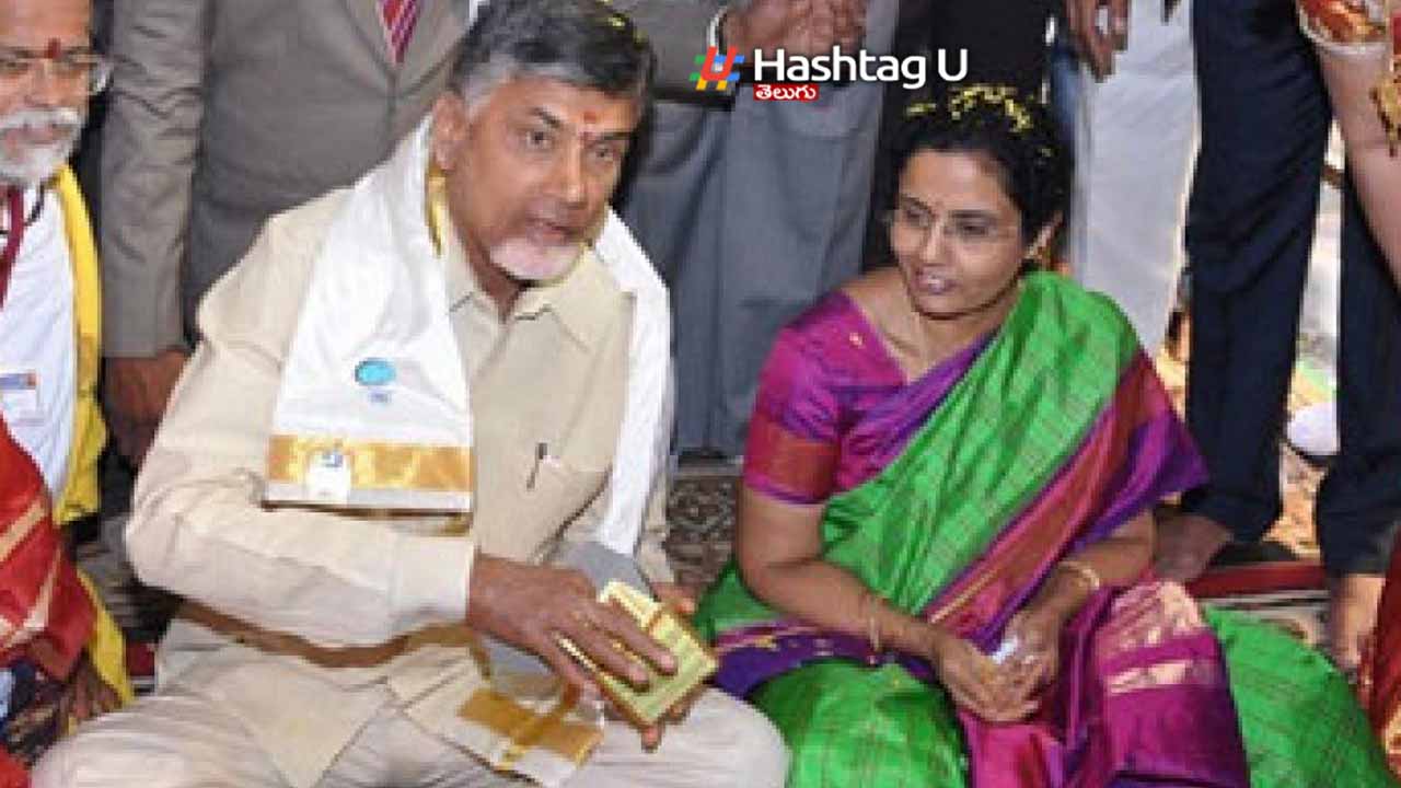 Chandrababu couple visiting Sri Mahalakshmi temple in Kolhapur