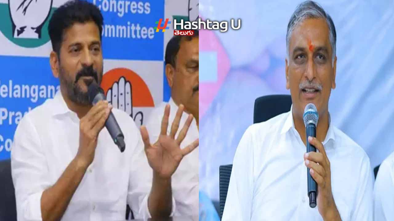 Harish Rao-Revanth Reddy power cut dispute