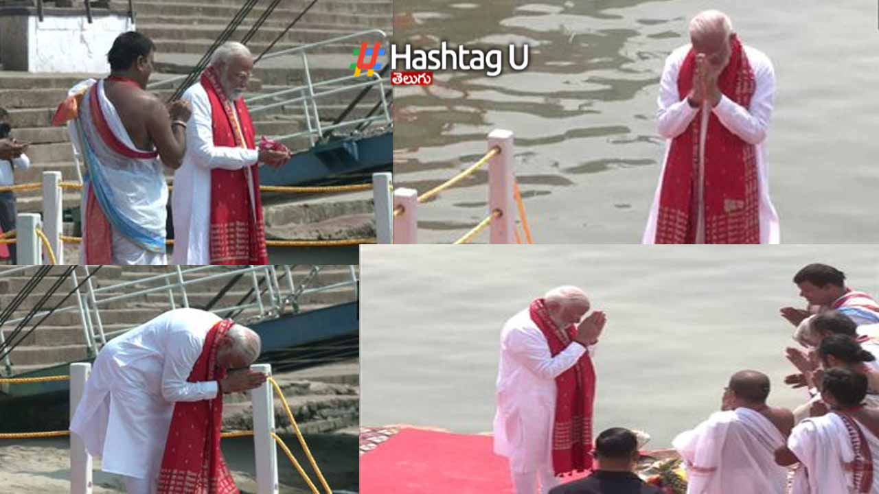 Prime Minister Modi special pooja at Dashashwamedh Ghat