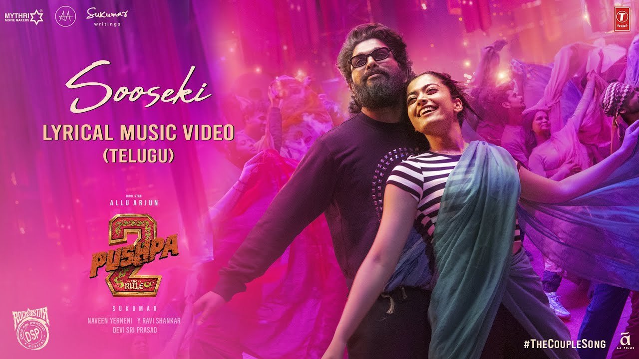 Sooseki Song Released From Allu Arjun Rashmika Mandanna Pushpa 2