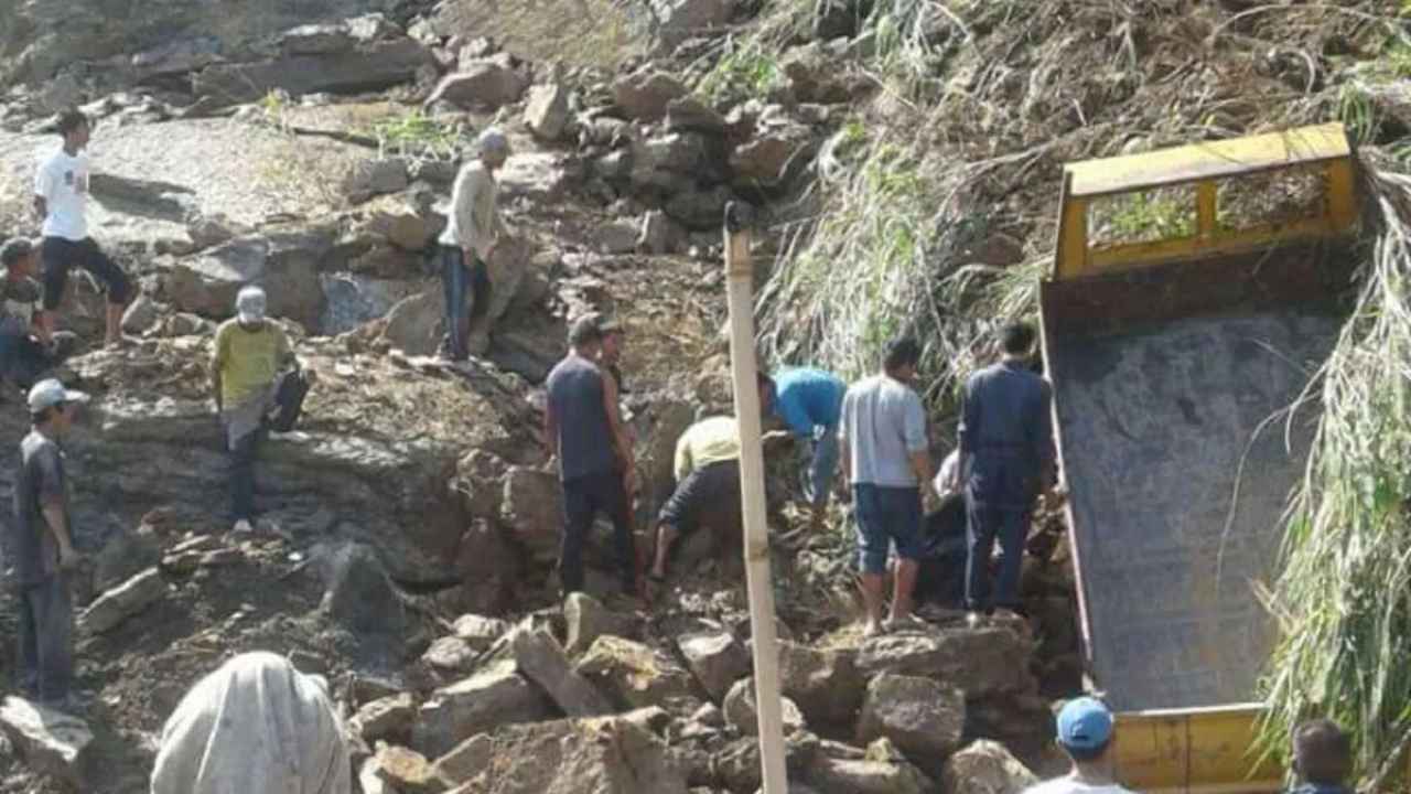 Stone Mine Landslide